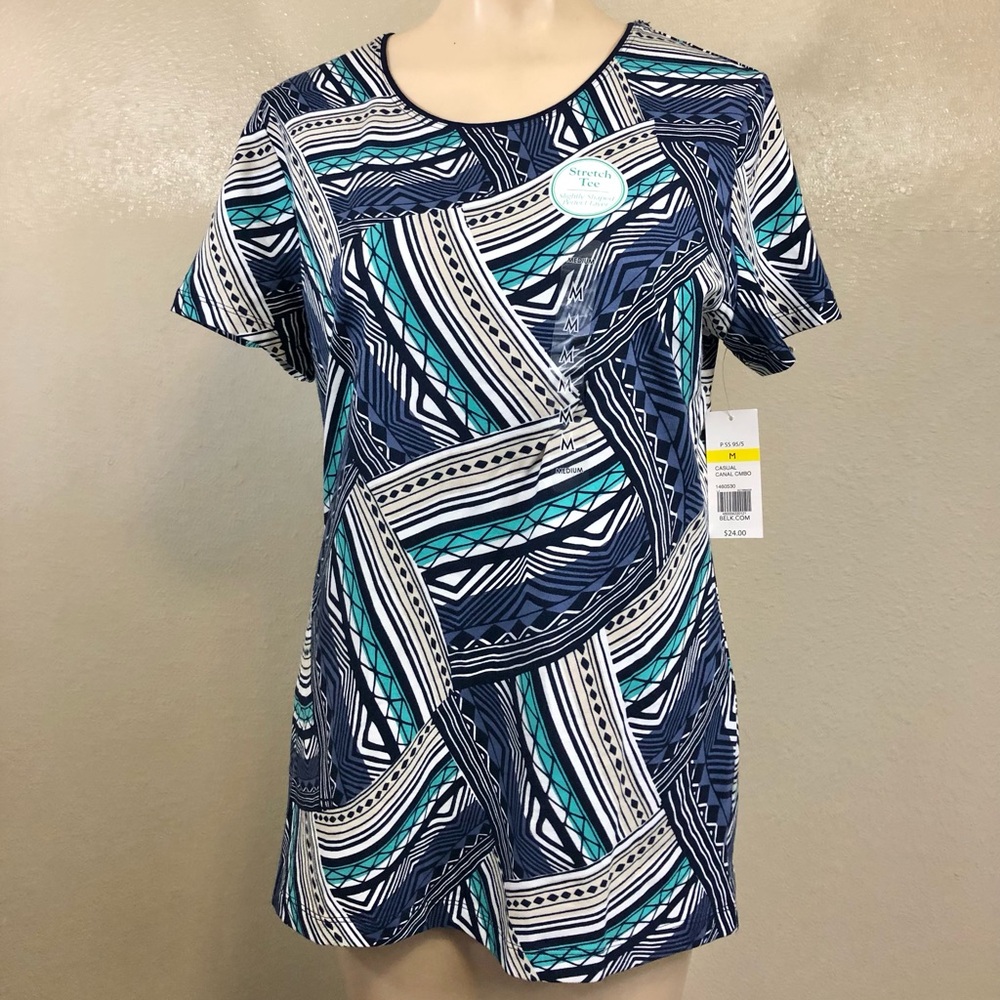 Kim Rogers Women's Printed Stretch T-Shirt